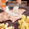 HEAVY DUTY BULK Individually Wrapped Heavy Weight White Plastic Cutlery (Forks Spoons Knife Napkin Pepper Salt)